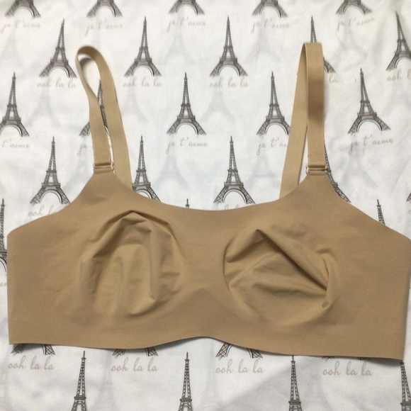 Knix Evolution Reversible Bra Sz 5 Beige/Grey Heather - Picture 3 of 7